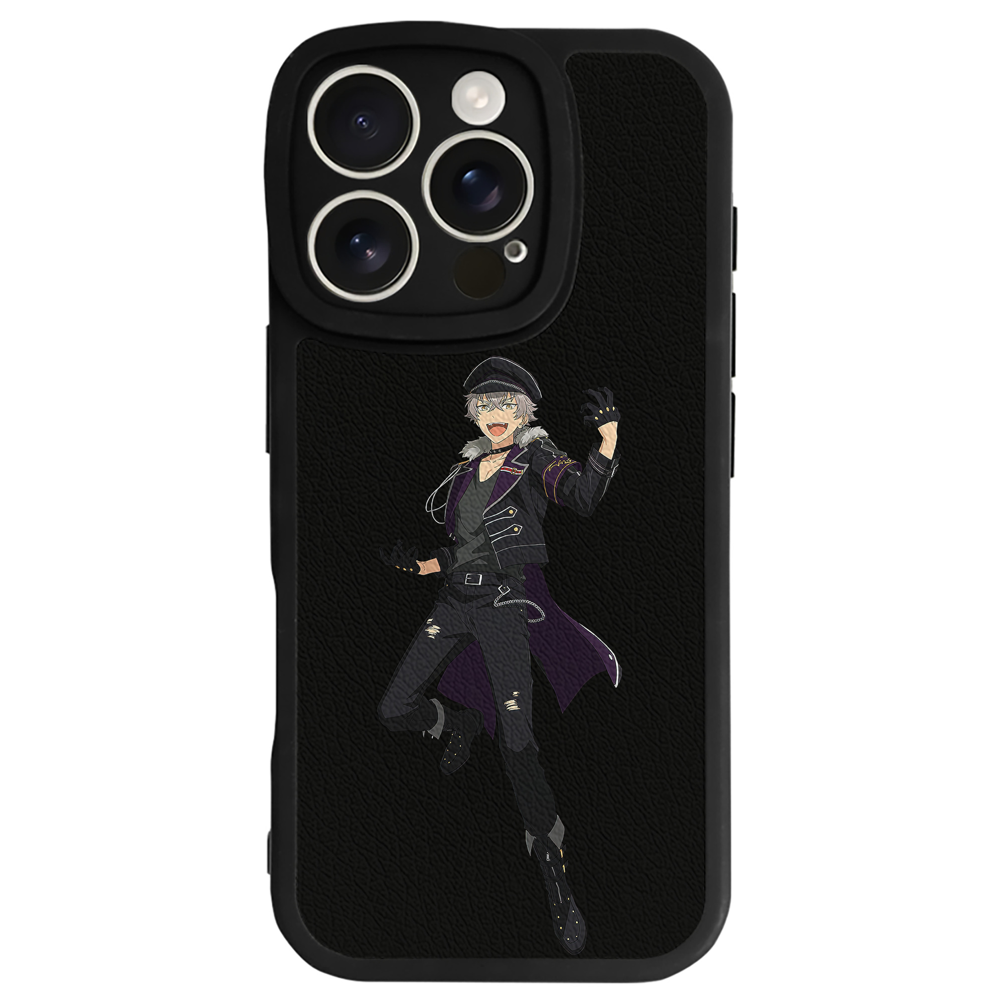 （画像用） あんさんぶるスターズ! Ensemble Stars 【iPhone 16シリーズ対応】シリコンスマホケース（レザー調） 材質：シリコン
